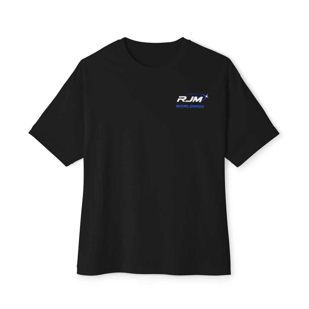 Worldwide Logo Tee — RJM Graphic Oversized Boxy T-Shirt