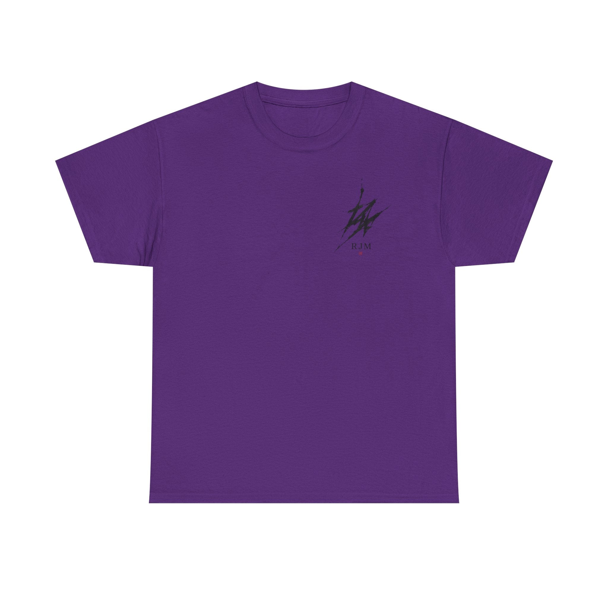 Zen Pine & Red Sun T‑Shirt — Japanese Ink Landscape Tee (RJM)