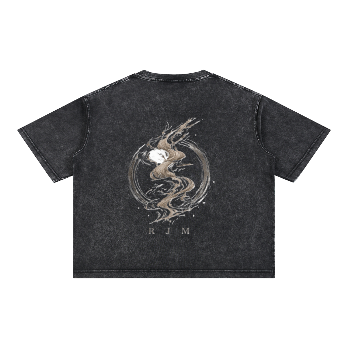 Mineral Wash Boxy Cotton T-Shirt