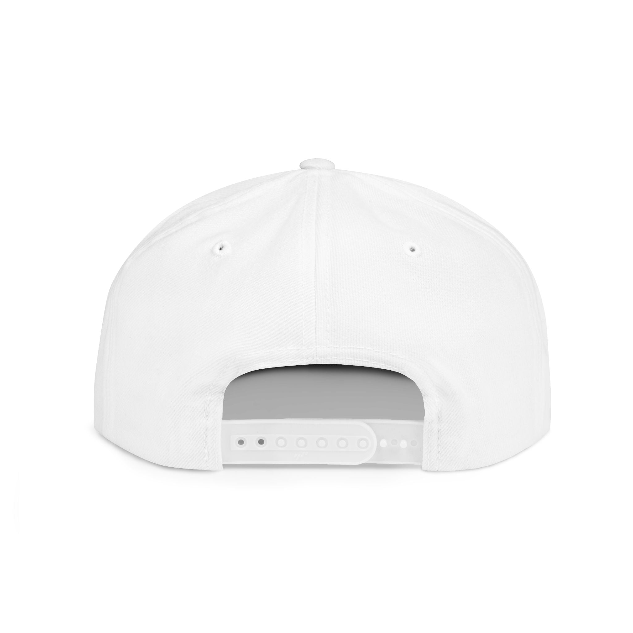 'RJM' design Flat Bill Snapback Cap