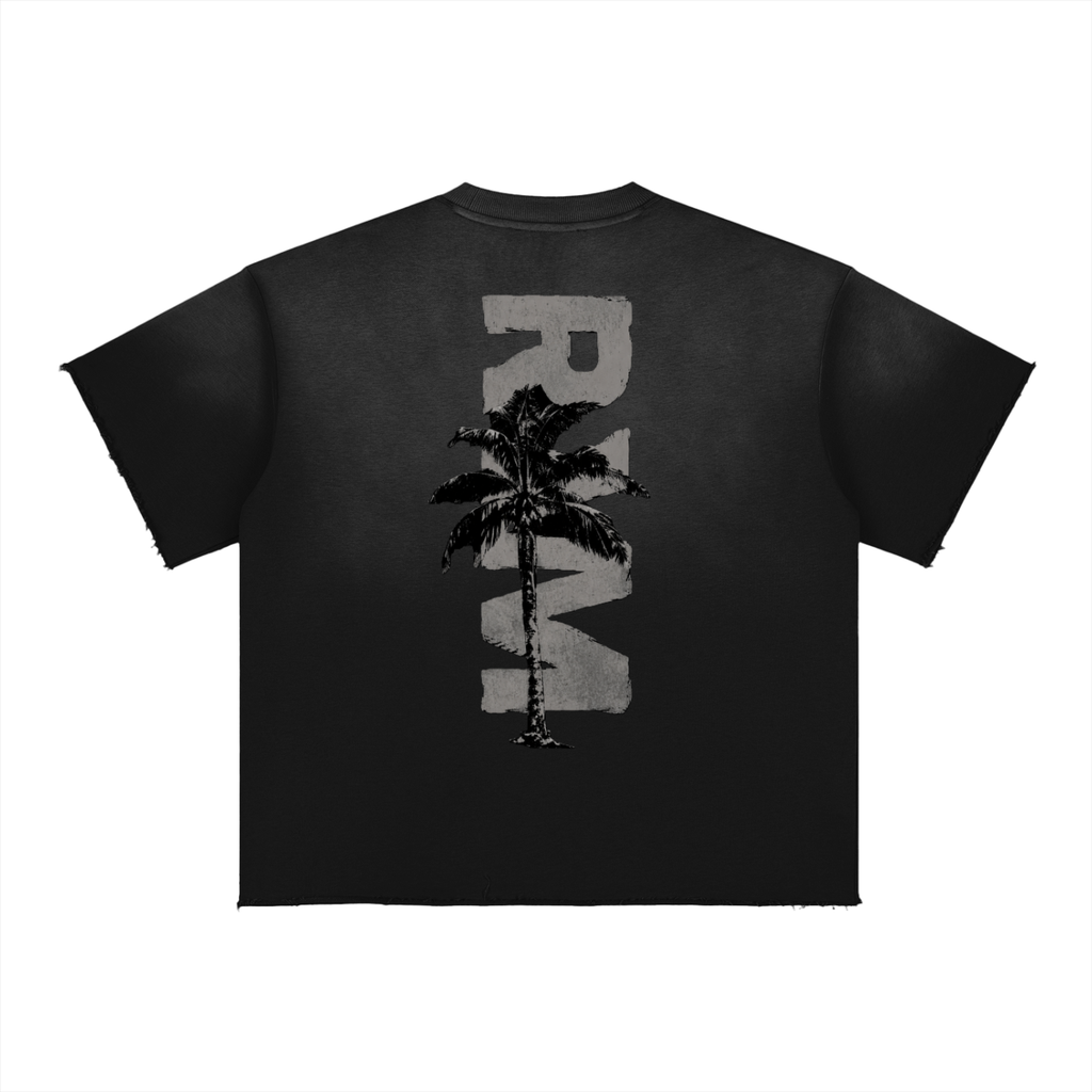 RJM T-Shirt palm tree design
