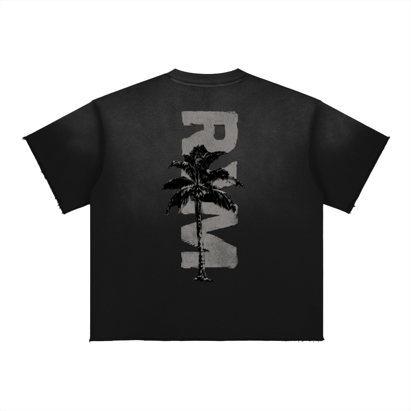 RJM T-Shirt palm tree design