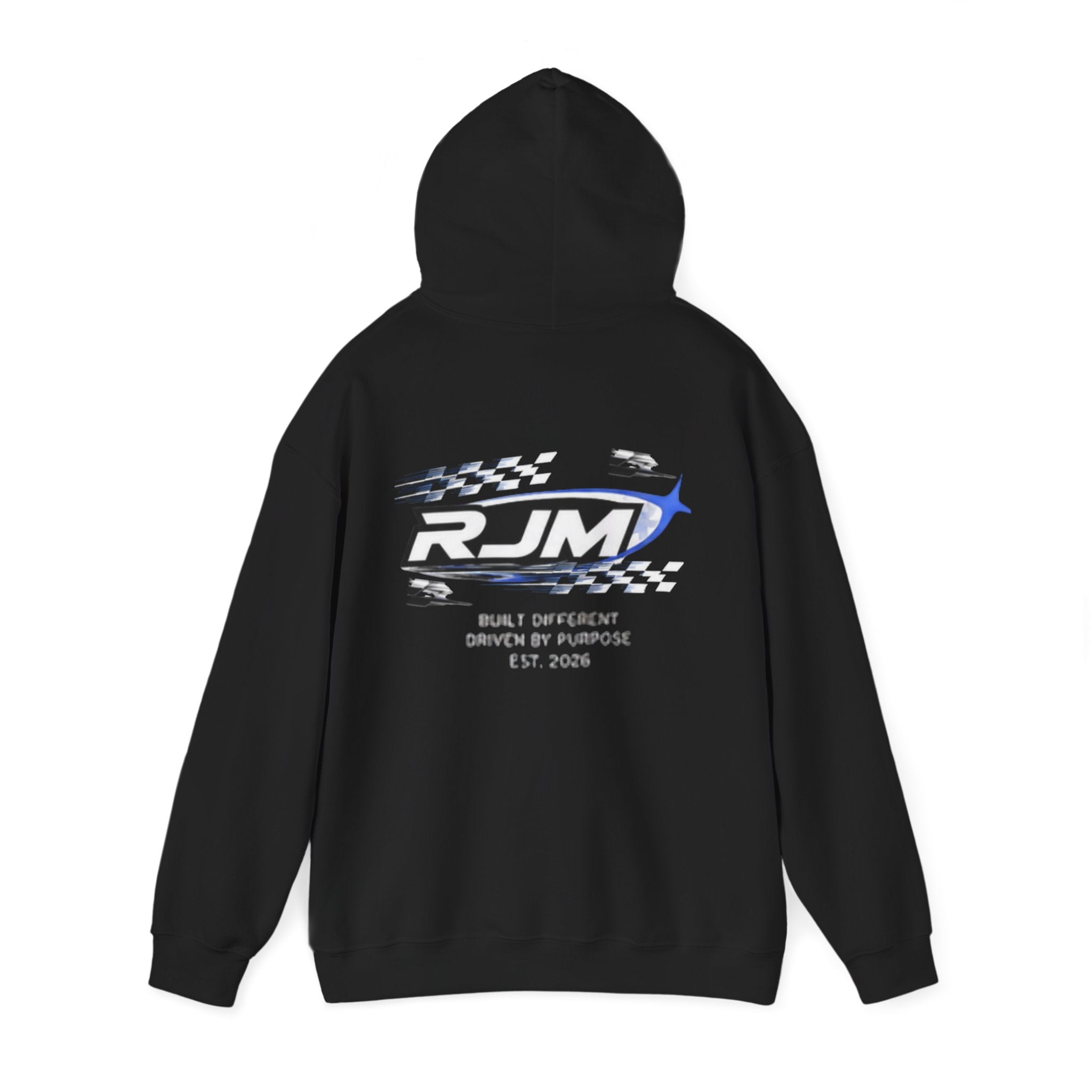 RJM Racing Logo Hoodie | Racing Graphic Pullover, Motorsport Streetwear