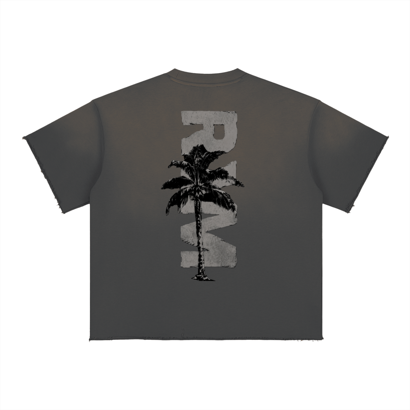 RJM T-Shirt palm tree design